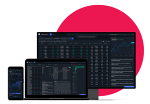 Widget web financial